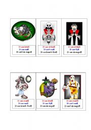 English Worksheet: Halloween