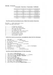 English worksheet: Simple Present worksheet