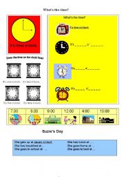 English Worksheet: time expressions