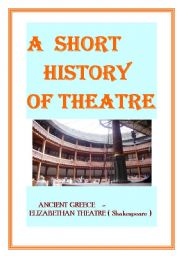 English Worksheet: Simplified history of theatre
