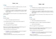 English Worksheet: lesson about Some - Any (2 pupils)