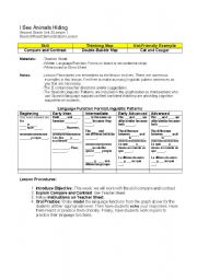 English Worksheet: Language Arts