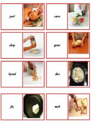 domino cooking verbs part 1