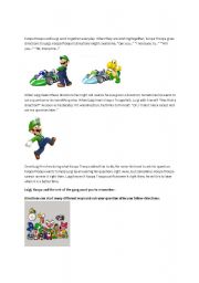 English Worksheet: Directions Social Story