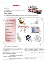 Hostpital: first aid