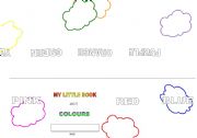 English Worksheet: littel book about colours