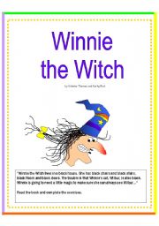 Winnie the Witch - reading comprehension