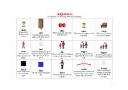 English Worksheet: adjectives