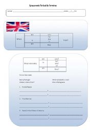 English worksheet: Nationality