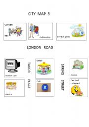 English worksheet: FIND YOUR IDEAL CITY 2