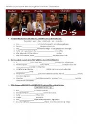 FRIENDS  - TV SERIES --> to practise some grammar