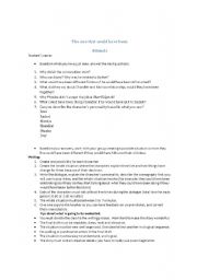 English Worksheet: The one that could have been, Friends
