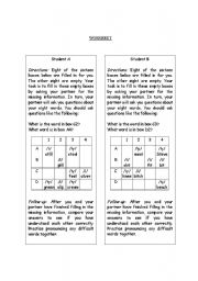 Phonetic Worksheet