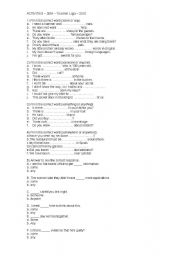 English Worksheet: SOME & ANY - HIGH SCHOOL