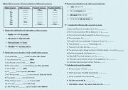 English worksheet: Subject - Object - Possessive Pronouns & possessive adjectives