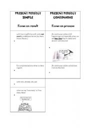 English Worksheet: Present Perfect vs Present Perfect Continuous
