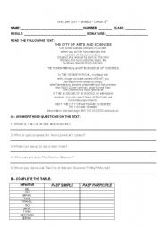 English worksheet: Present Perfec