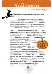 Halloween story & SIMPLE PAST