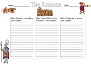The Romans KWL Chart