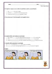 TEST SIMPLE PRESENT, CONTINUOUS AND PAST_PART l