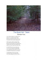 Poetry - The Road Not Taken
