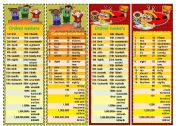Bookmarks with Cardinal and Ordinal Numbers -reuploaded