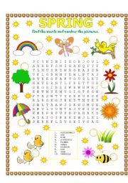 WORD SEARCH (SPRING)
