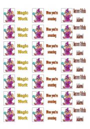 English Worksheet: stickers 