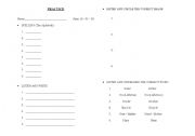 English worksheet: PRACTICE