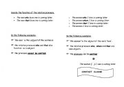 English Worksheet: Defining relative clauses and contact clauses
