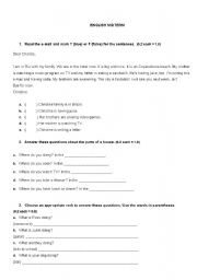English worksheet: Present continuous and simple present activity