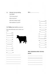 English worksheet: How can YOU make a new word