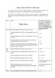 English Worksheet: Can you