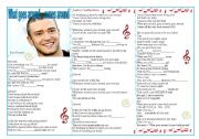 Song: What goes around... comes around (Justin Timberlake) - Past Simple Practice ((2 pages)) ***fully editable