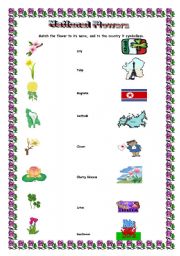 national flowers of countries with pictures