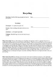 Recycling reading C