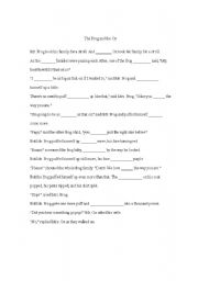 English Worksheet: Cloze Activity