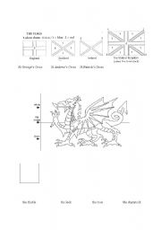 English Worksheet: Flags and Symbols of the UK