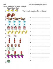 English Worksheet: quantifiers