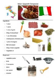 Italian Spaghetti Bolognaise recipe 