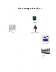 English Worksheet: airport