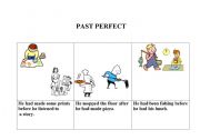 English worksheet: Past Perfect