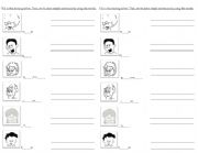 English worksheet: family