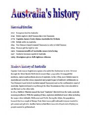 Australias history, the Aborigines and the outback