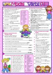 English Exercises Modal Verbs Must And Mustn T