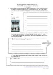 English worksheet: simple present and simple past