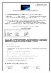 English Worksheet: HOME: Act for the planet.