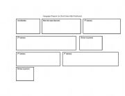 English worksheet: story planner