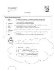 English Worksheet: technology