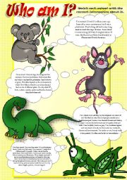 ANIMAL FACTS (Part I)